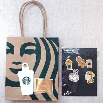 스타벅스 핀 배지 세트 베어리스타 펌킨 스파이스 라떼