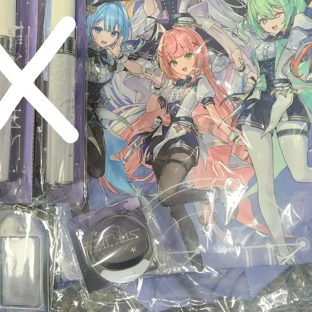 스텔라이브 콘서트 MD 핫피,응원봉,체키케이스,팔찌