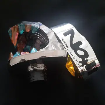 Number_i 응원봉 탑 NO.II 넘버아이 은색 테이프 포함