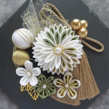 머리 장식 쓰미에 자이쿠 졸업식 성인식 결혼식