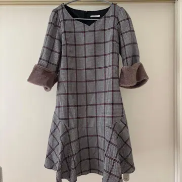 WILLSELECTION 체크 무늬 원피스 M