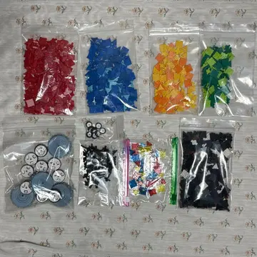 [ 중고 ] LaQ 랜덤 컬러 약 1000 피스 묶음 판매