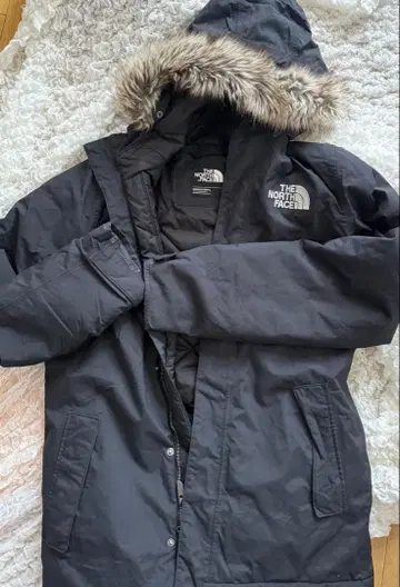THE NORTH FACE 블랙 다운 자켓 XS