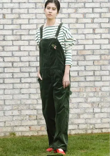 Bluebird Boulevard 오버롤 그린