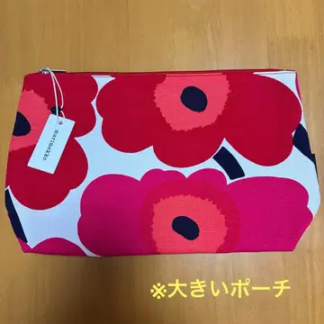 새상품 marimekko 파우치 트래블 파우치 마리메꼬 큰 파우치