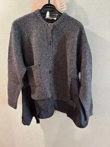 엔폴드 도킹 니트 가디건