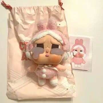 CRYBABY Crying Again 시리즈 페이스 봉제 인형 토끼