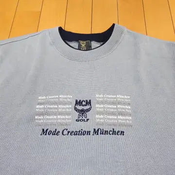 MCM 로고 자수 트레이닝복