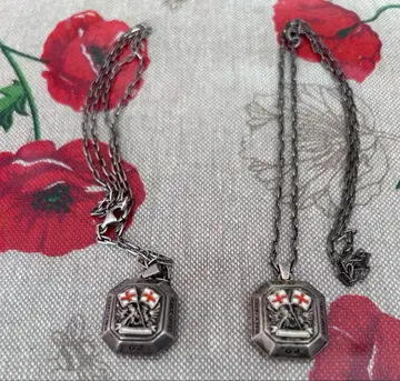 폴 스미스 목걸이 미사용 페어 실버 925