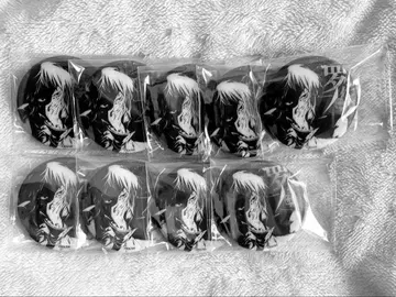 문호 스트레이독스 중국 상하이 한정판 캔뱃지 아쿠타가와 류노스케