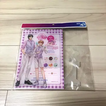 교활한 남자에게 주워졌습니다 아크릴 아트 보드 A5 사이즈 우스이 꼬리