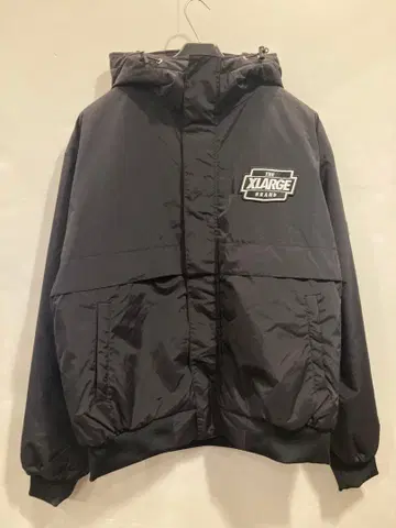 XLARGE 나일론 퍼퍼 자켓 L 블랙 엑스라지