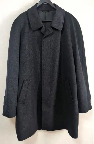 최종 캐시미어 스텐카라 코트 다크 그레이 빅 실루엣