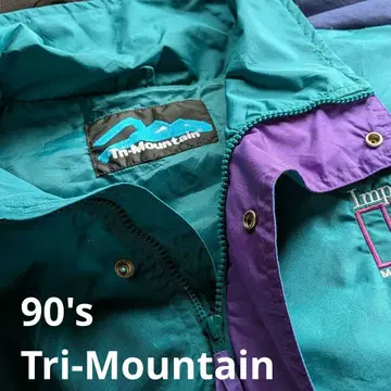 [ 90's ] Tri-Mountain 나일론 자켓