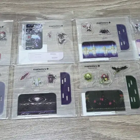 메이플스토리 군단장 씬 아크릴 스탠드 미개봉 일괄