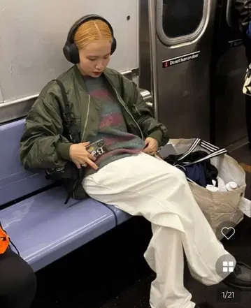 스트릿 MA-1 hoop nugu