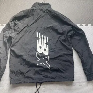 NBX 블랙 나일론 자켓