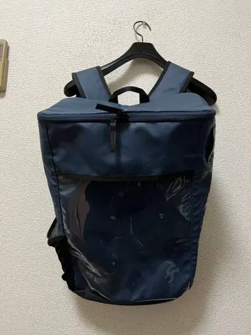 헬리한센 스퀘어 맵 백 / 네이비 22L 방수 백팩 로고