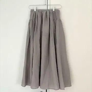 Mila Owen 시어 개더 볼륨 스커트