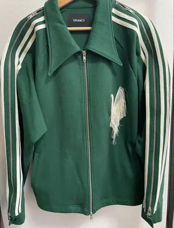 [ GRANCY ] 트랙 자켓 L 그린