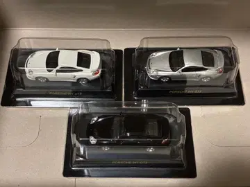 교쇼 1/64 포르쉐 911 GT2 2002 3대 세트