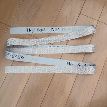 Hey! Say! JUMP Ssay 은색 테이프 거의 접힘 없음