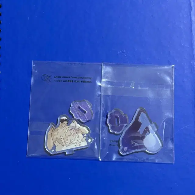 조개소년 레봄 미니 아스 아크릴 스탠드 버블두주 겨울두식 일괄