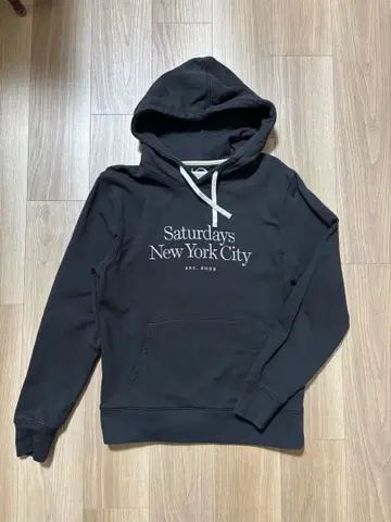 Saturdays New York City 블랙 후드티 M