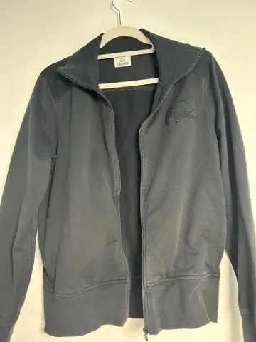 Lacoste 그레이 집업 점퍼