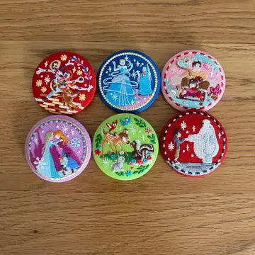 디즈니 자수 캔 배지 2