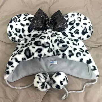 디즈니 팬캡 레오파드 무늬