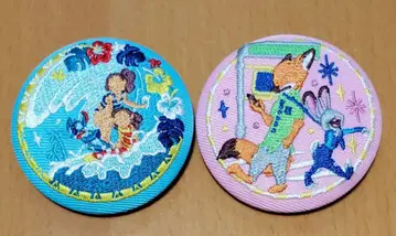 디즈니 자수 캔 배지 2