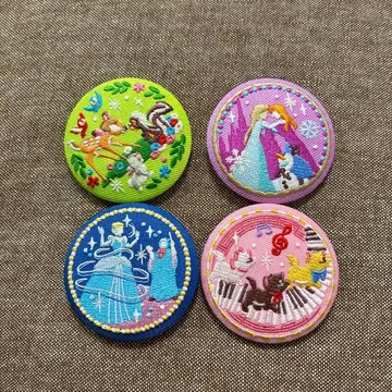 디즈니 자수 캔뱃지