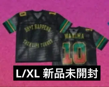 WANIMA football 셔츠 블랙 미개봉 새상품 L/XL