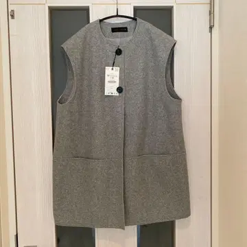 새상품 ZARA 그레이 롱베스트