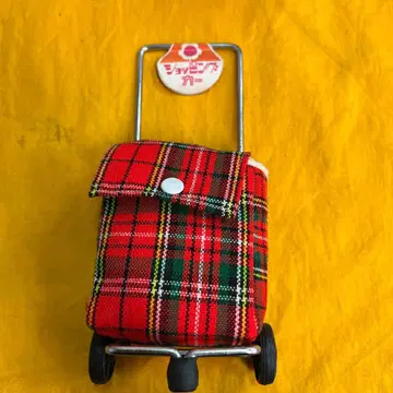 쇼와 레트로 ] 미니 쇼핑 카트 코로코로