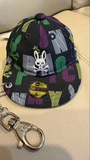 택 포함 미사용 볼 파우치 PsychoBunny x Newera 콜라보