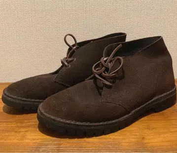 중고 그렌손 데저트 부츠 브라운 스웨이드 uk 7 1/2