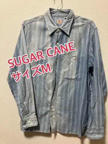 SUGAR CANE [슈가케인] 워크 셔츠 SC26487 데님