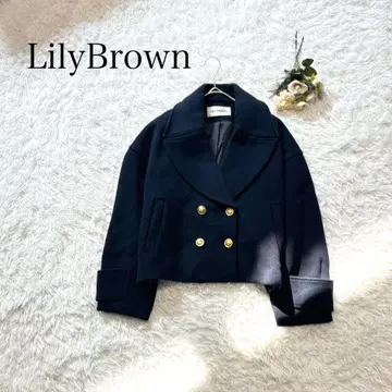 릴리 브라운 더블 버튼 숏코트 23AW