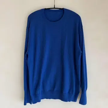 나의 스테디셀러 베이직 니트 라이트 블루 M 사이즈 북유럽 생활 잡화점