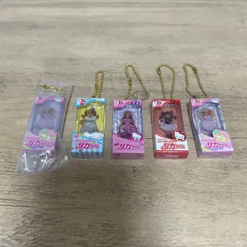 리카짱 캡슐 토이 5세트