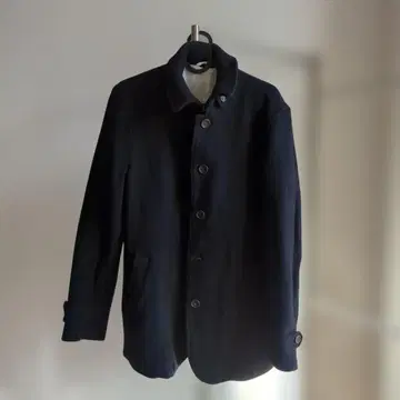 무인양품 코트 남성용 네이비