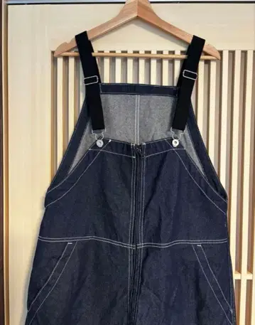 니코앤드 다크 데님 서스펜더 오버롤