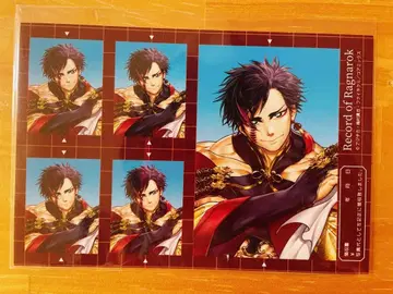 종말의 발키리 시황제 증명사진 스티커 씰 우메무라 신야 아지치카