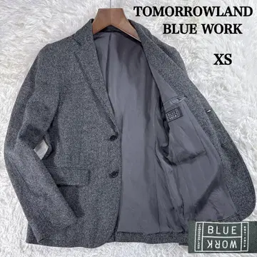 [ 작은 사이즈 ] 투모로우랜드 블루워크 테일러드 자켓 그레이 XS