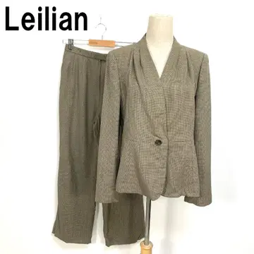 A7442 레리안 수트 셋업 울 빅 사이즈 베이지 13