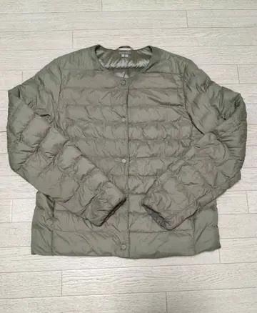 UNIQLO PUFFTECH 다운 자켓 S 사이즈 카키