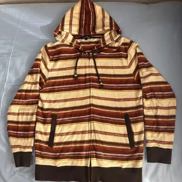 구제 의류 보더 후드티