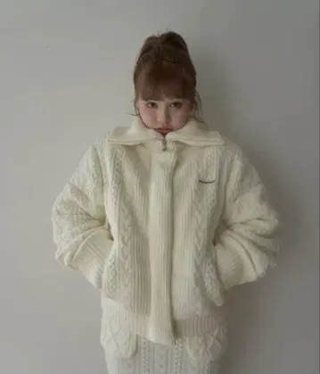 andmary Mary quilting knit jacket AM1531